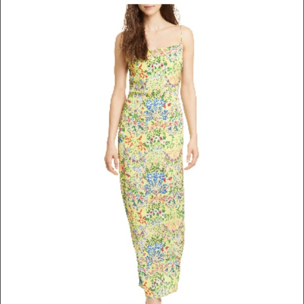Alice and Olivia Harmony floral Maxi